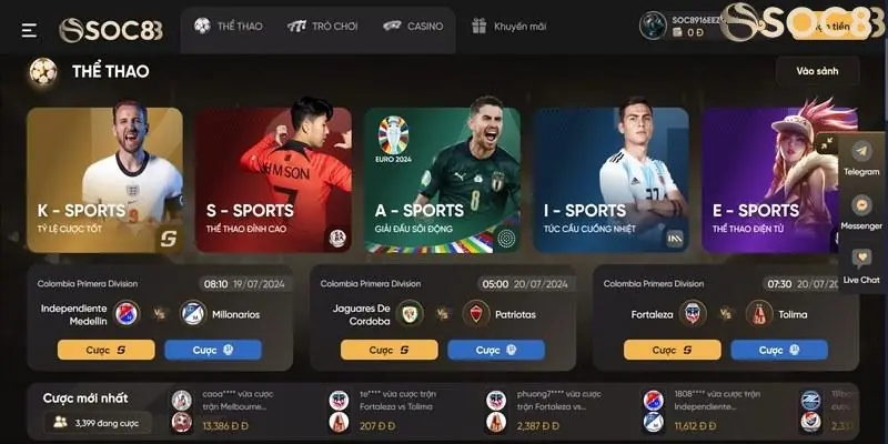 Lợi Ích Khi Liên Hệ SOC88